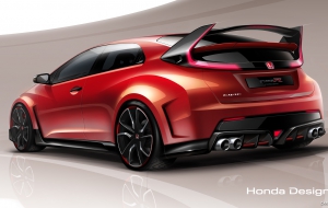 Honda Civic Type R 2018 Background