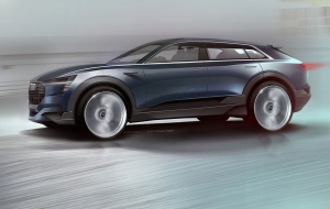 Audi Q6 e-tron quattro 2018 Wallpaper 