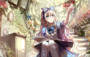 Alice In Wonderland HD Background