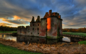 Caerlaverock Castle Download Free Backgrounds HD